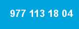 977 113 18 04 977 113 18 04